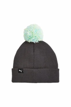 Puma Huer>Hue Mixmatch Pom Pom Beanie Puma Black-Silver Sky-Aop