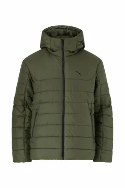Puma Jakke Ess Hooded Padded Jacket Dark olive New
