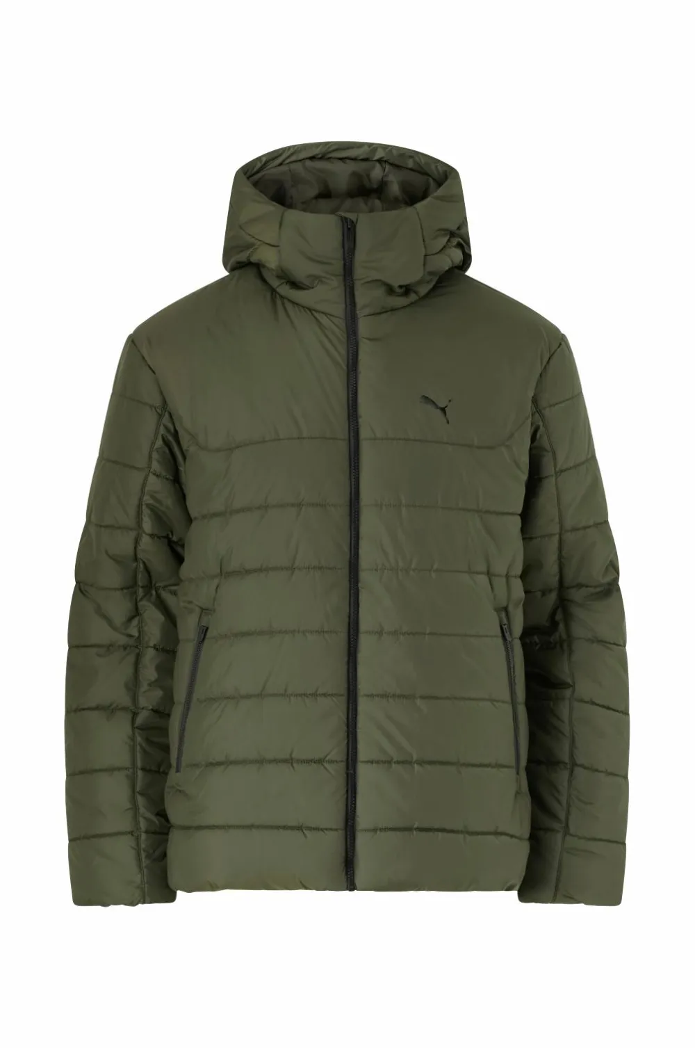 Puma Jakke Ess Hooded Padded Jacket Dark olive New