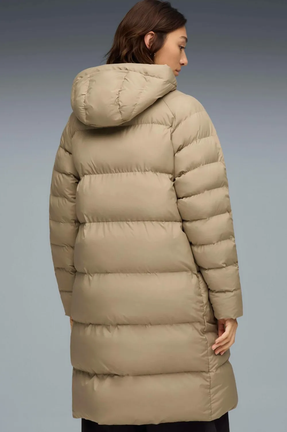 Puma Jakke Mono Hooded Parka Ice coffee