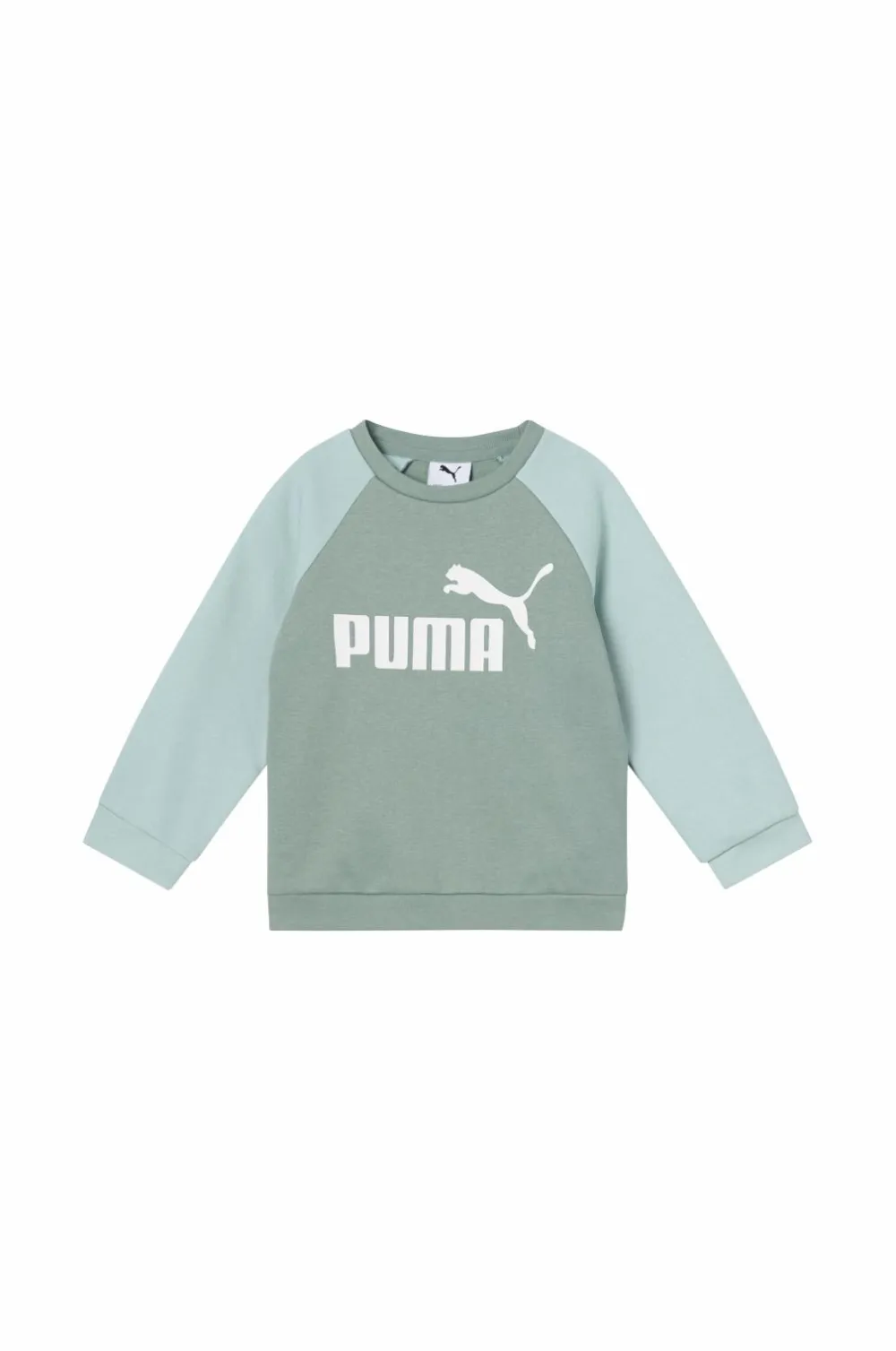 Puma Joggingsæt Minicats Ess Raglan Crew Set FL Inf Green Moon Hot