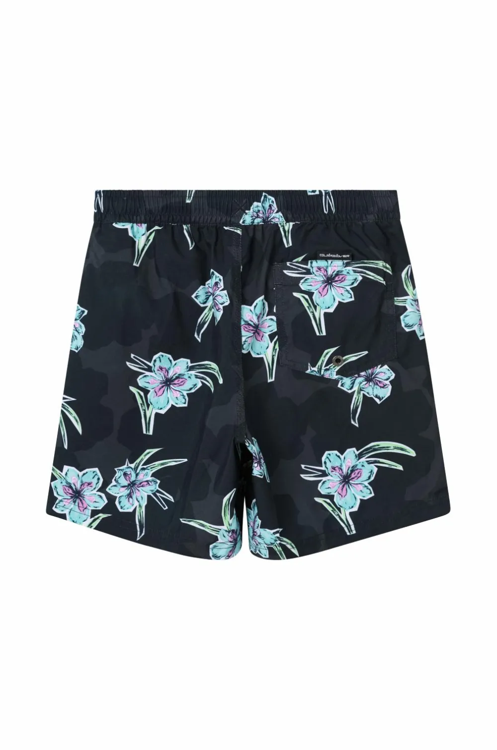 Quiksilver Badebukser Everyday Straight Volley Yth14 Backyards Black - Kvj7 Hot