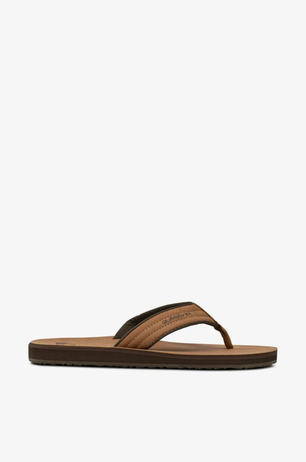 Quiksilver Klipklapper Carver Nubuck Tan - Pattern_1