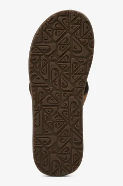 Quiksilver Klipklapper Carver Nubuck Tan - Pattern_1