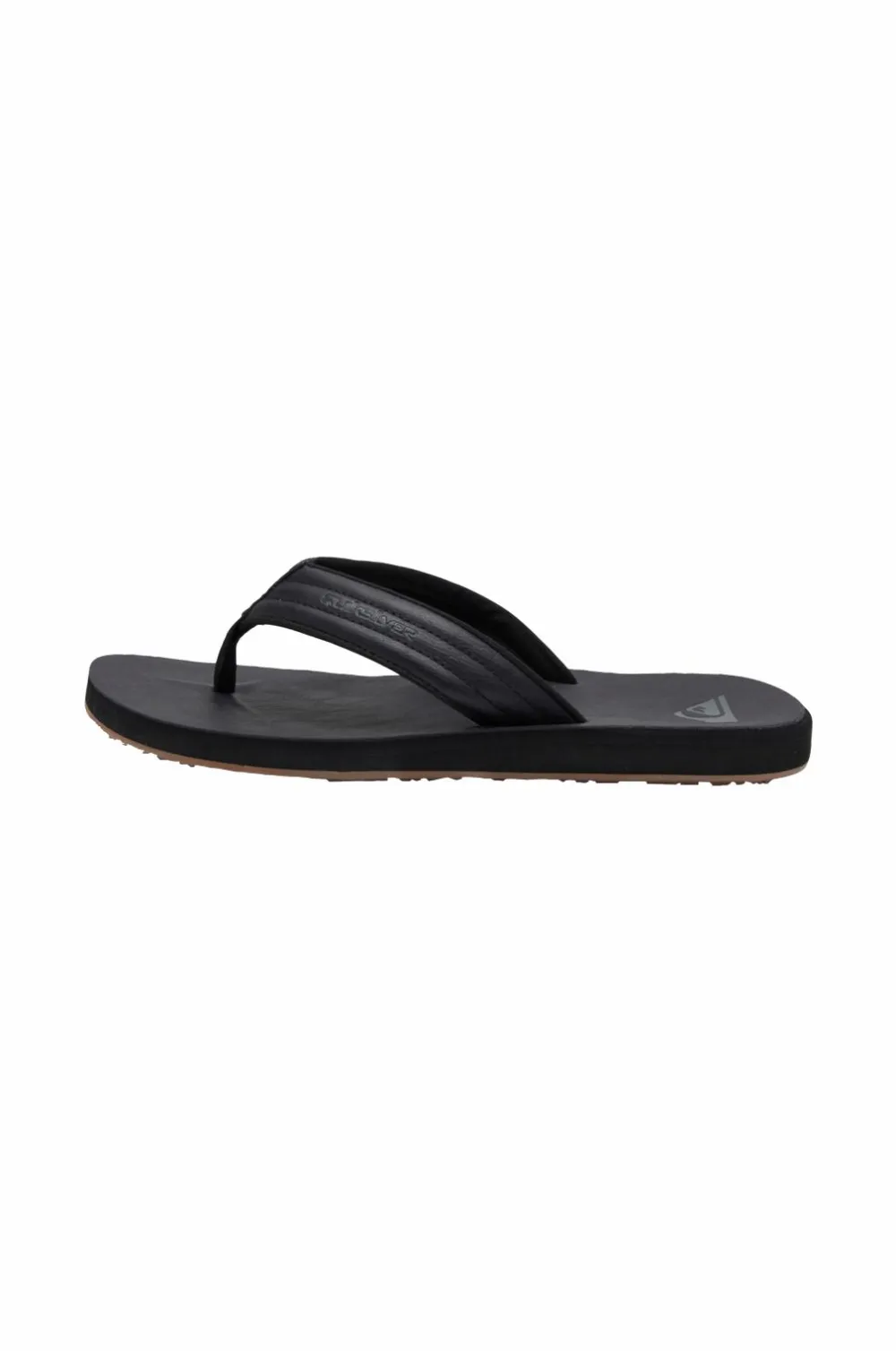 Quiksilver Klipklapper Carver Nubuck Solid black Discount