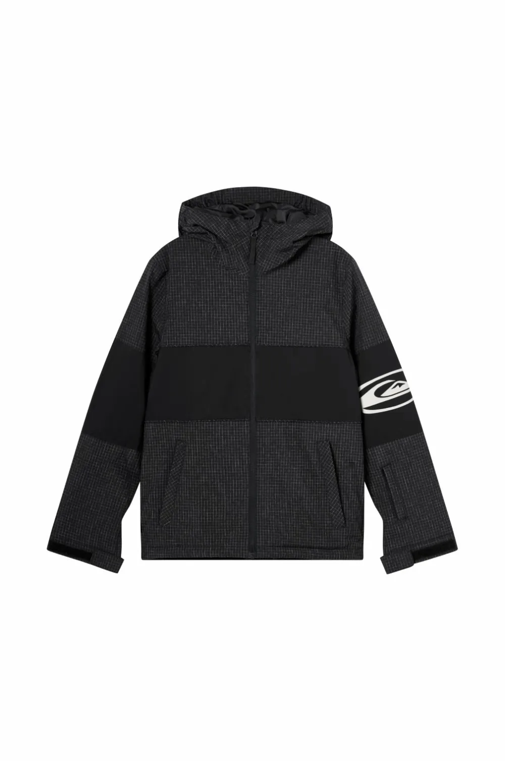 Quiksilver Snowboardjakke / skijakke High IN The Hood Youth JK True black Discount