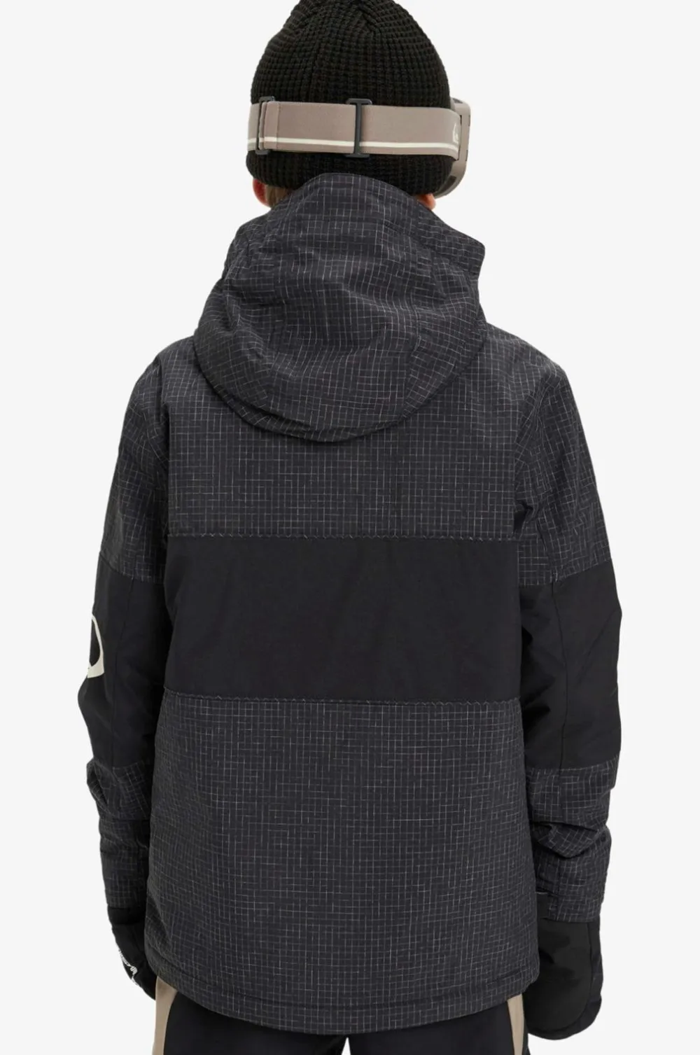 Quiksilver Snowboardjakke / skijakke High IN The Hood Youth JK True black Discount