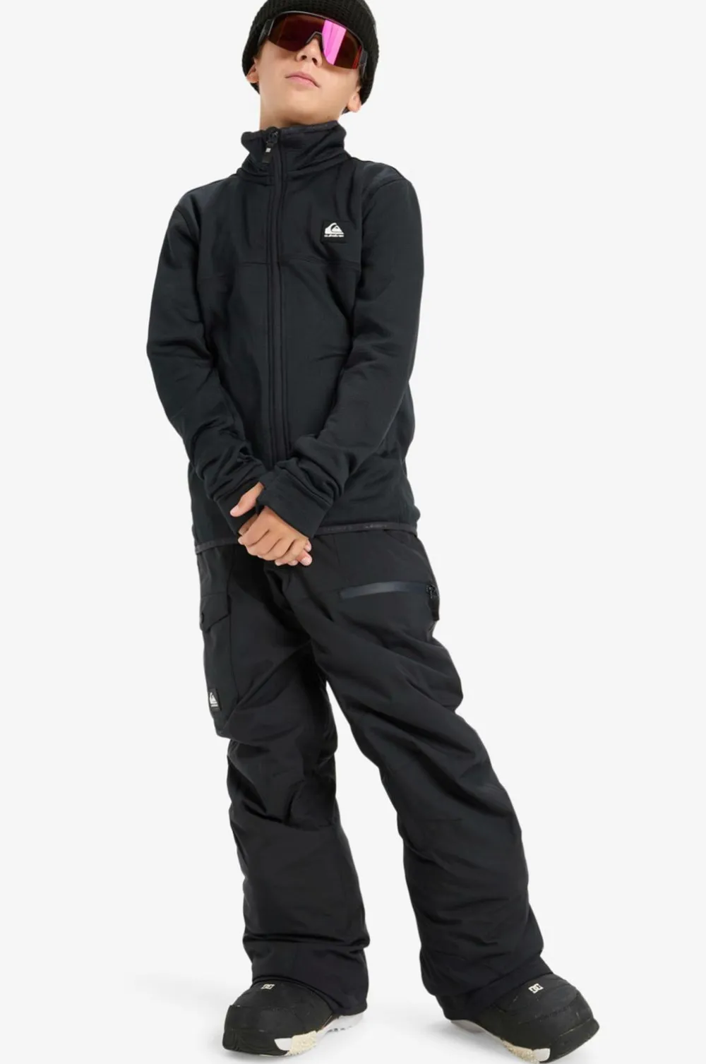 Quiksilver Træningstøj>Træningsjakke Steep Point FZ Youth Black