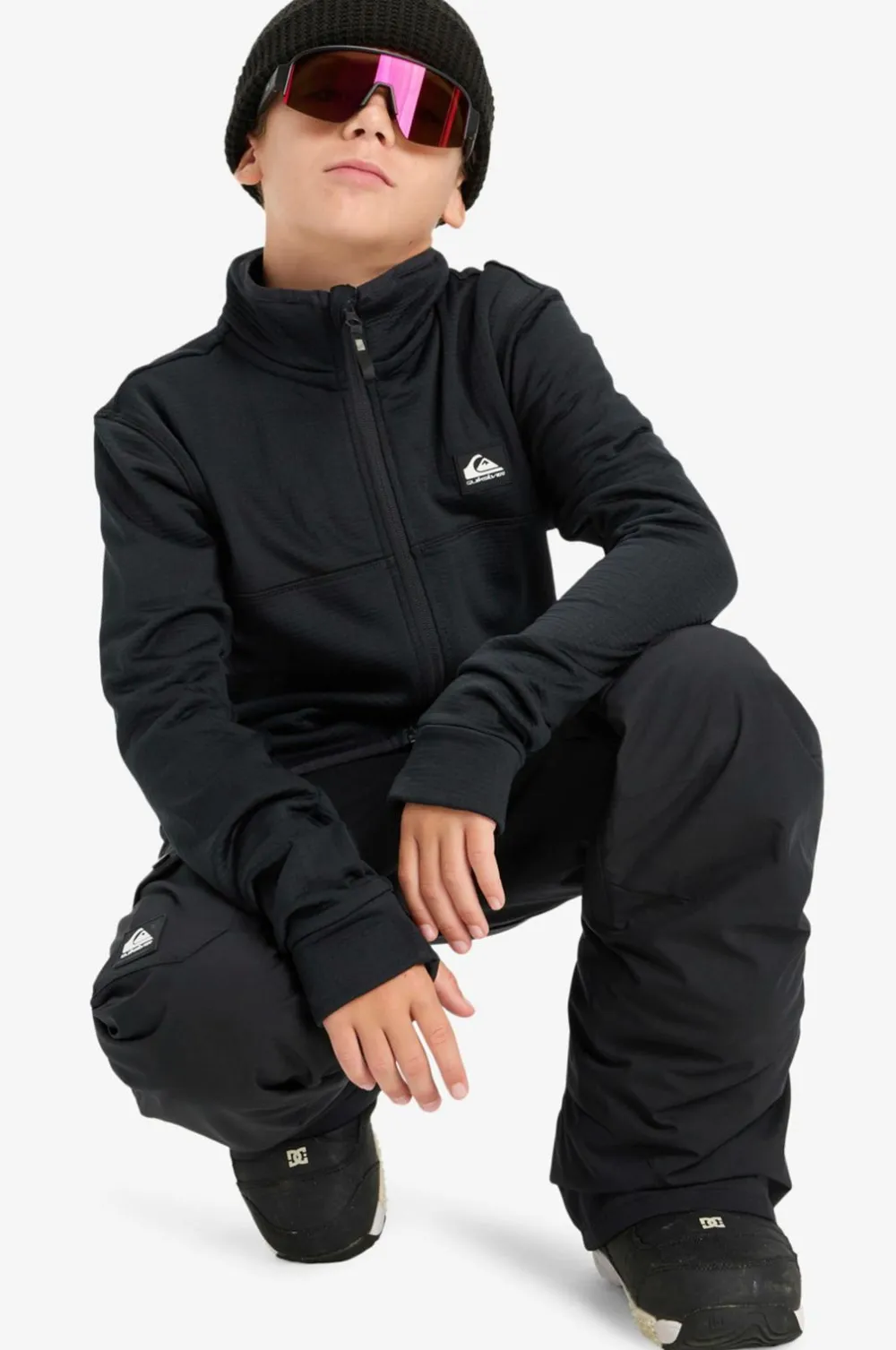 Quiksilver Træningstøj>Træningsjakke Steep Point FZ Youth Black