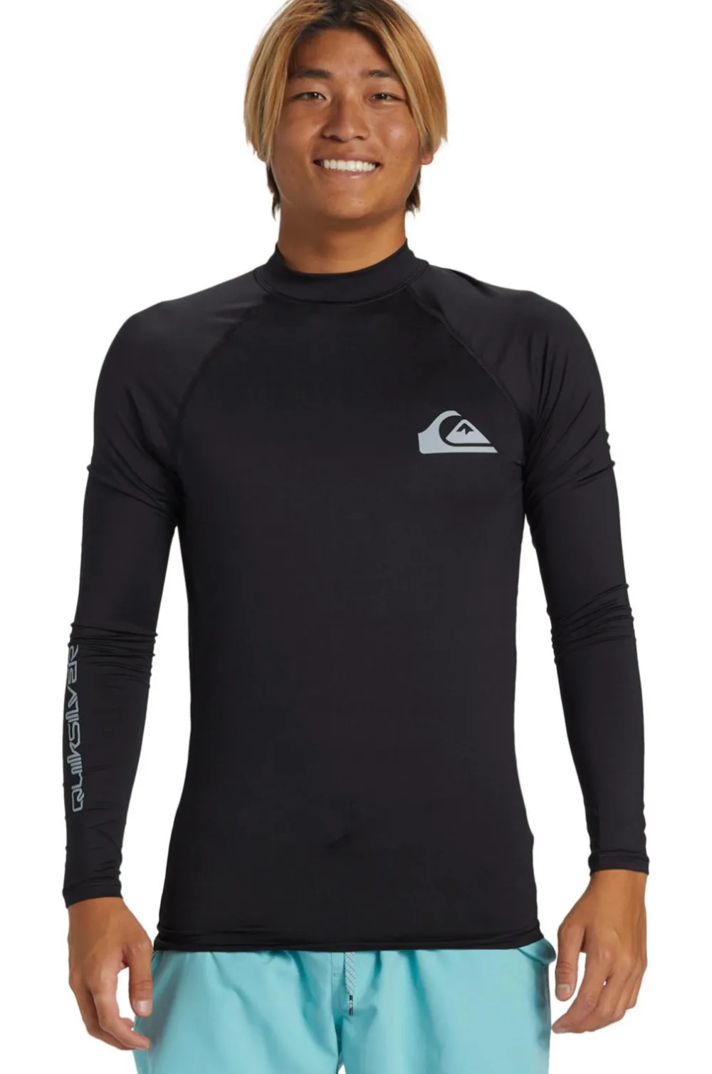 Quiksilver Badetøj|Badetøj>T-shirt med solbeskyttelse / svømme t-shirt Everyday Upf50 LS Black