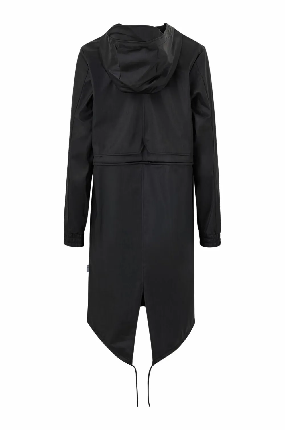 Rains Regnparka String W Parka 84blackgrain Hot