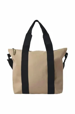 Rains Taske Tote Bag Mini Beige Outlet