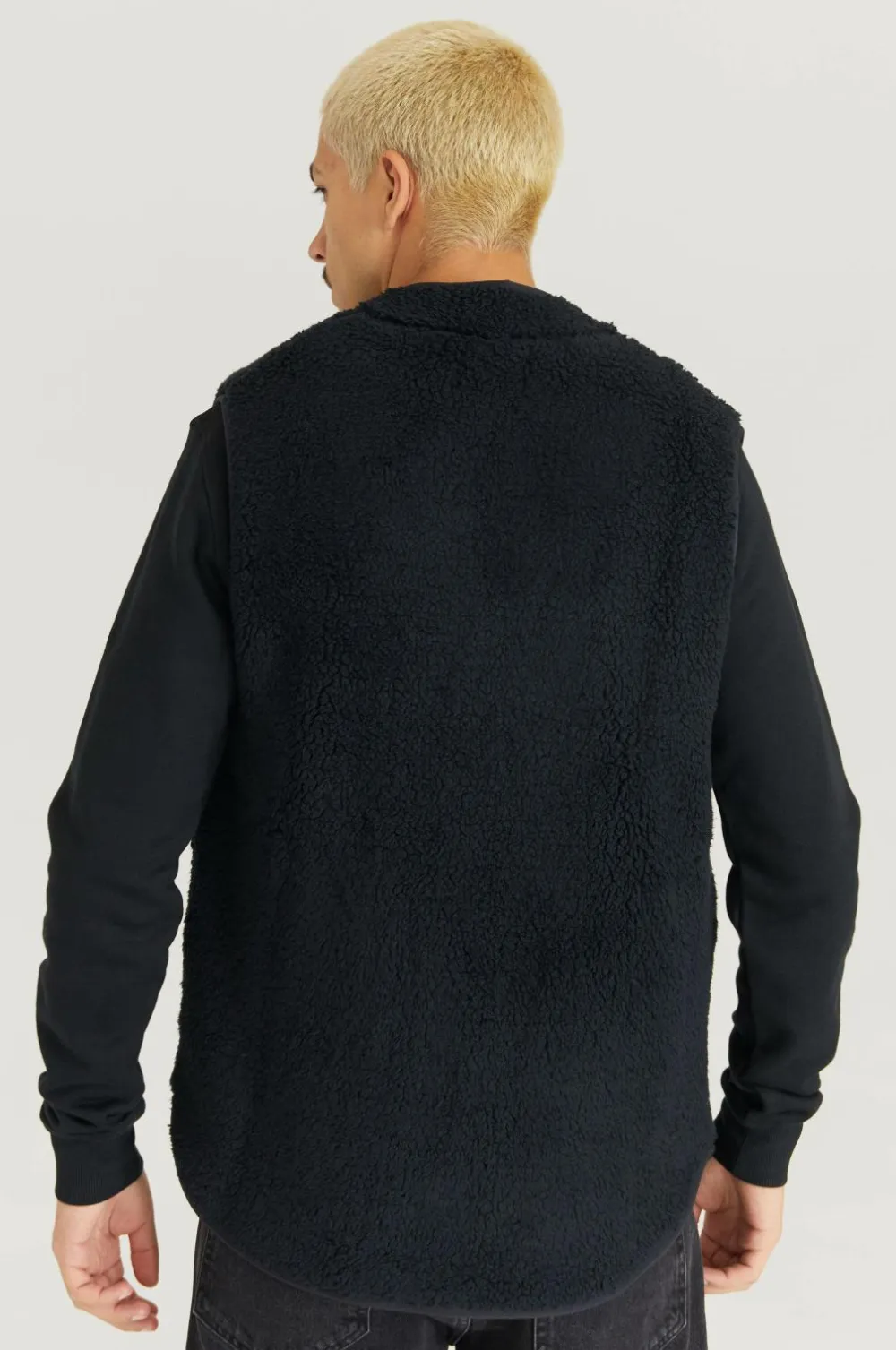 Resteröds Overtøj|Overtøj>Vest Fleece Vest Beh-ck black