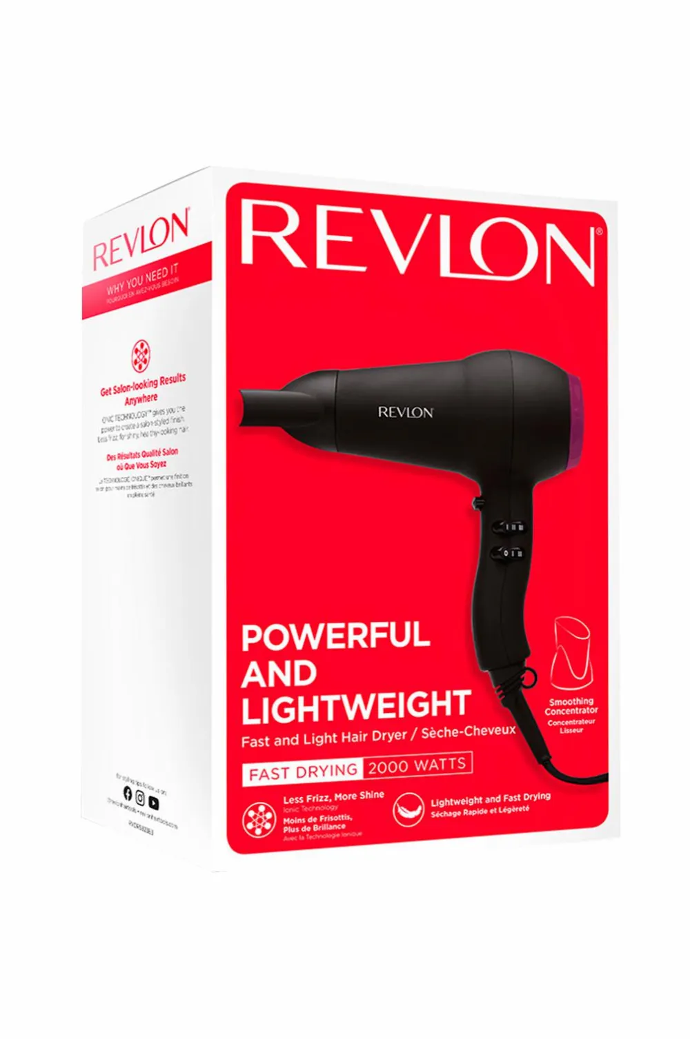 Revlon Varmeredskaber>Hårtørrer Harmony 2000 Style & Dry RVDR5823