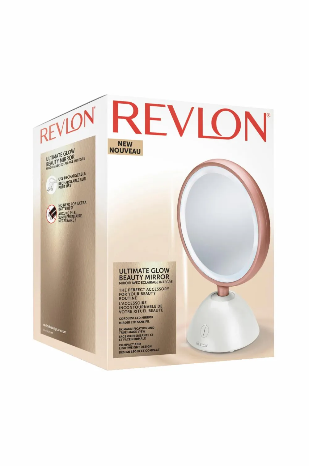 Revlon Make Up-spejl 5x RVMR9029 Hot