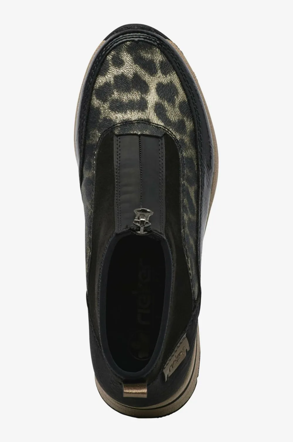 Rieker Sneakers>Kondisko N9362-00 Black combination