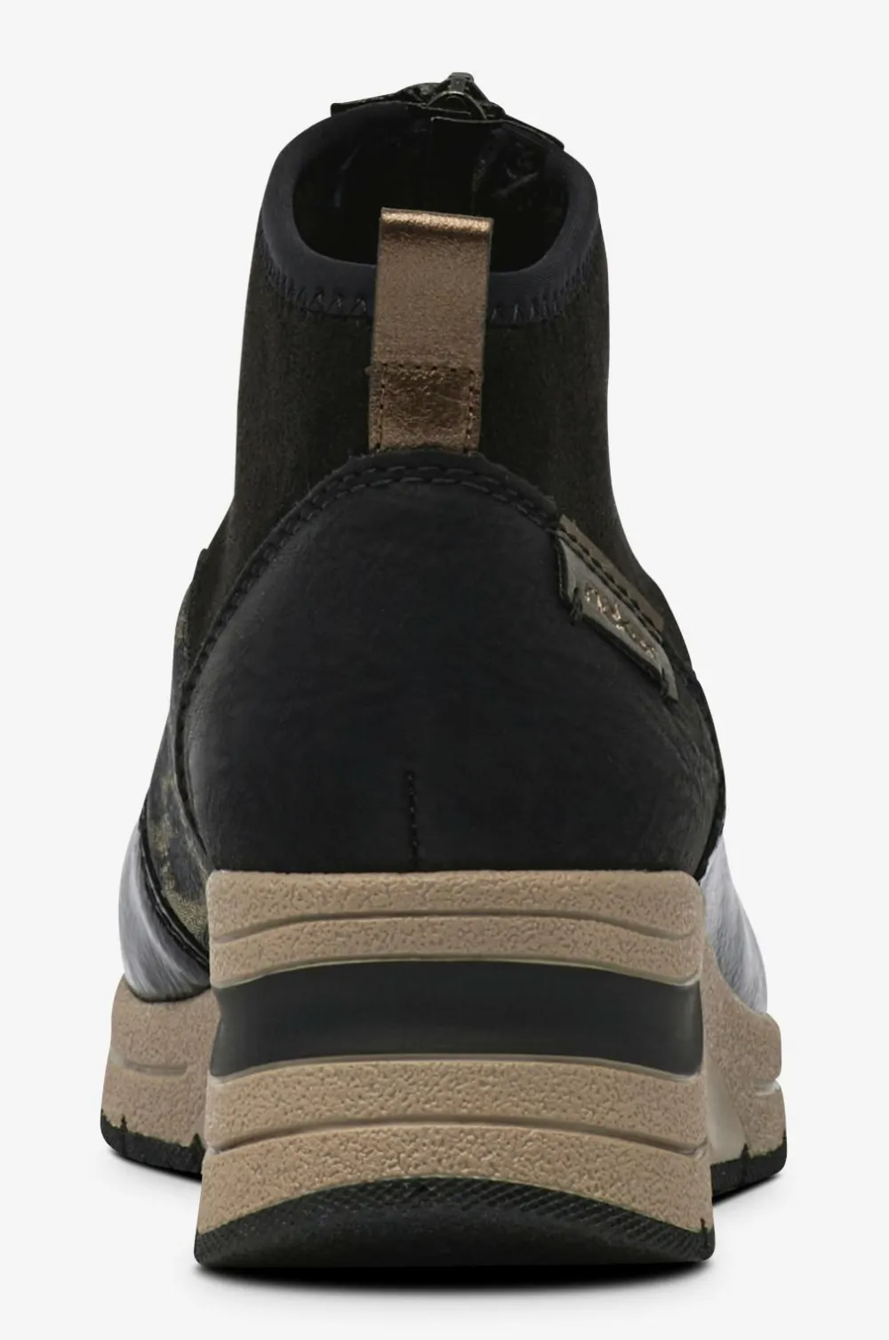 Rieker Sneakers>Kondisko N9362-00 Black combination