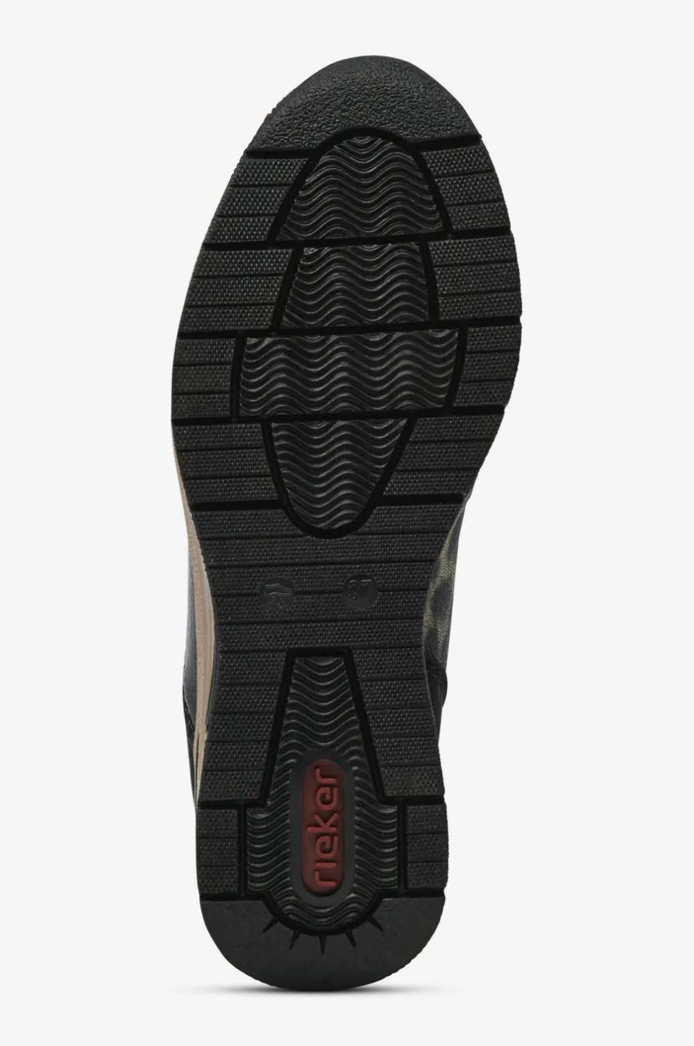 Rieker Sneakers>Kondisko N9362-00 Black combination