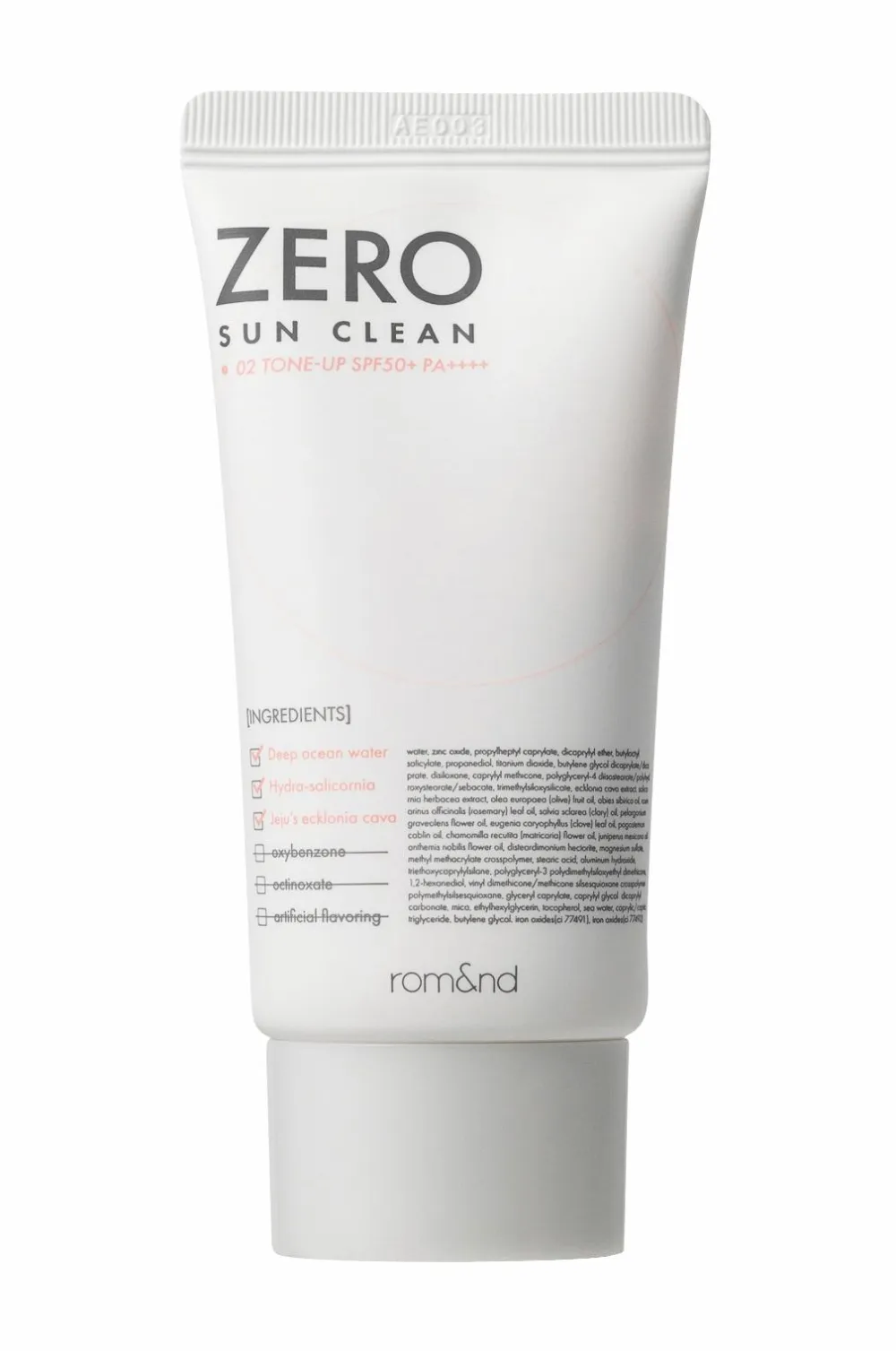 rom&nd Zero Sun Clean 02 Tone Up Outlet