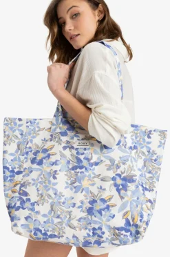 Roxy Taske Anti Bad Vibes Printed Egret Artsy Floral Clearance