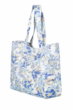 Roxy Taske Anti Bad Vibes Printed Egret Artsy Floral Clearance