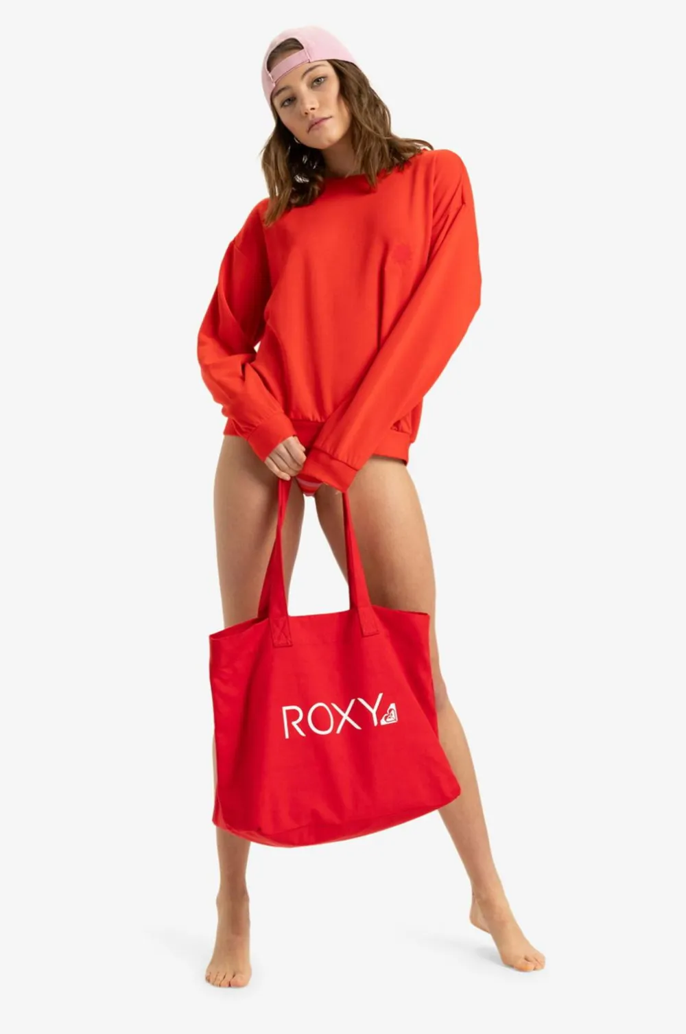 Roxy Tote bag Go For It Poppy red Discount