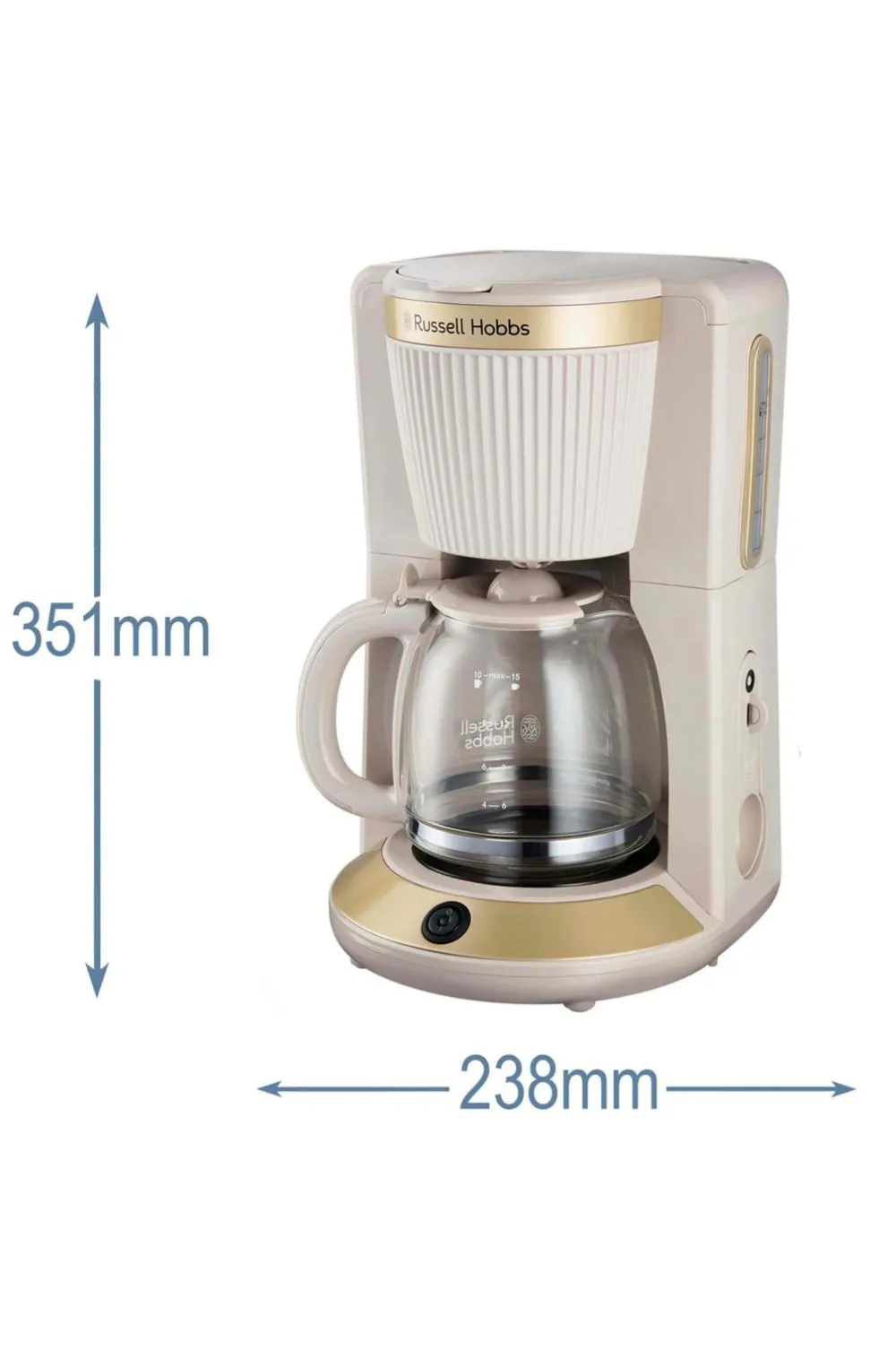 Russell Hobbs Kaffemaskine 1,25 l No color New