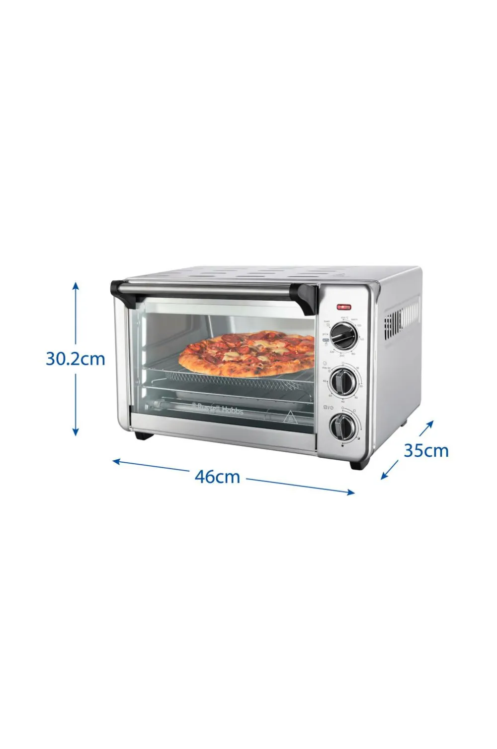 Russell Hobbs Små Køkkenmaskiner>Miniovn Express Air Fry Mini Oven 26680-56 No color