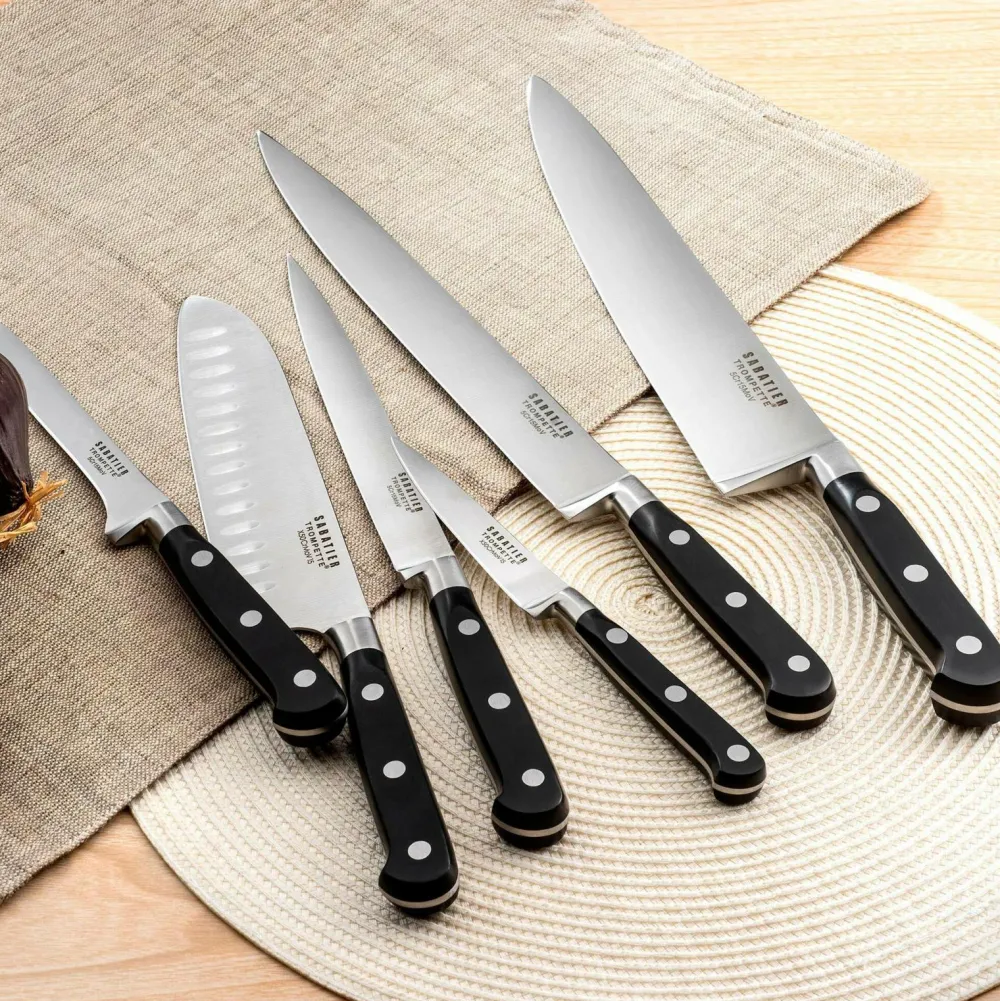 Sabatier Trompette Udbeningskniv oprindelse Black