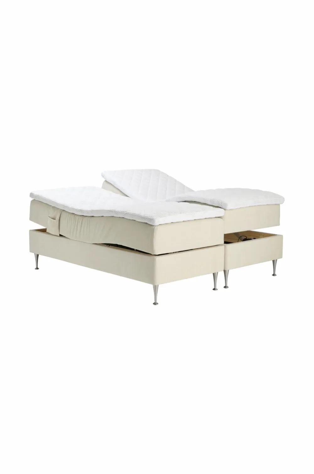 Scapa Justerbar seng Luna Fast Beige Discount