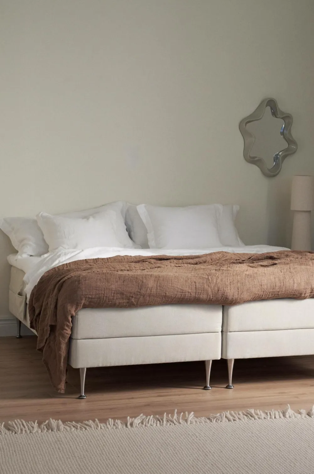 Scapa Justerbar seng Nova Fast/medium Beige Best