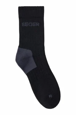 Seger Træningstøj|Træningstøj>Strømper Wanderer Heavy Wool Black