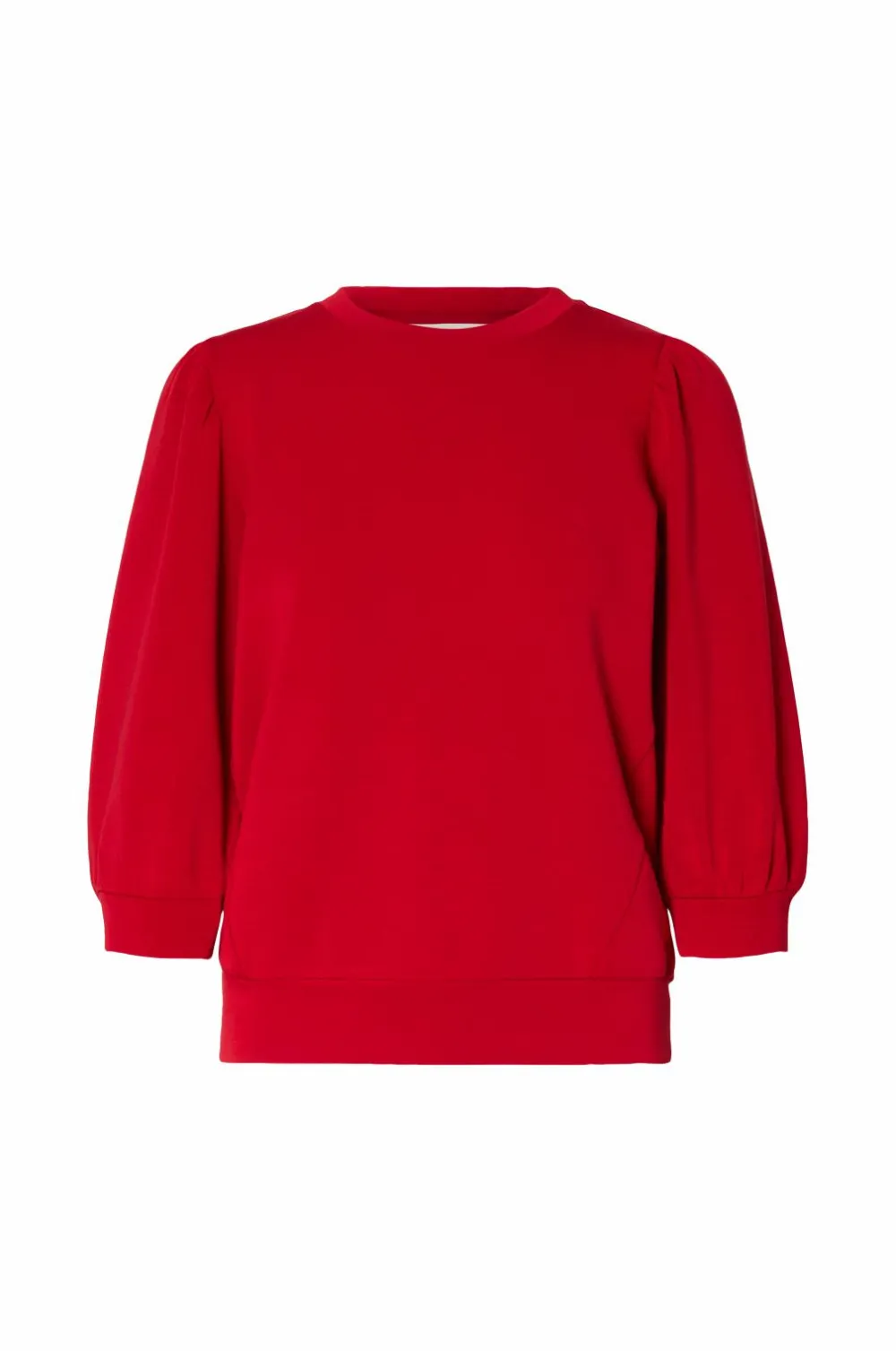 Selected FEMME Sweatshirts & Hoodies>Sweatshirt slfTenny 3/4 Sweat Top Equestrian red