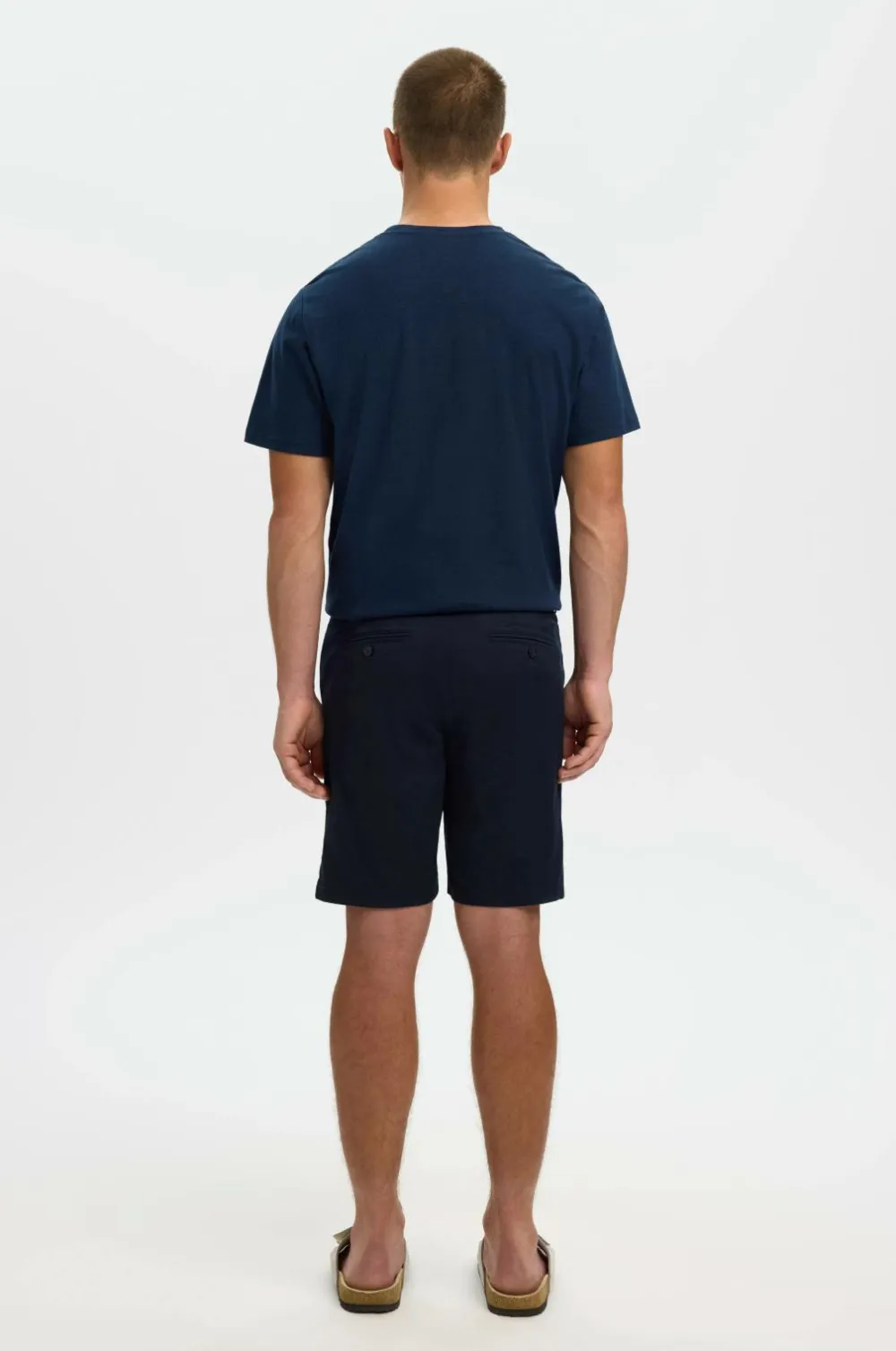 Selected HOMME Chinoshorts slhSlim-Miles Flex Shorts Dark sapphire Sale
