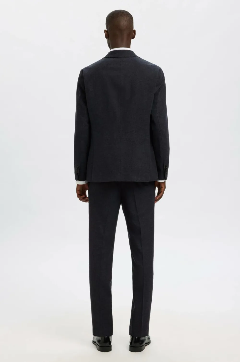 Selected HOMME Habitjakke slhSlim-reed Wool Blz Dark sapphire Outlet
