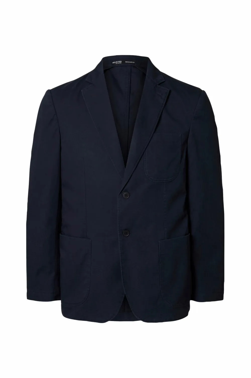 Selected HOMME Blazere & Jakkesæt>Habitjakke slhReg-Glen Washed Blz Dark sapphire