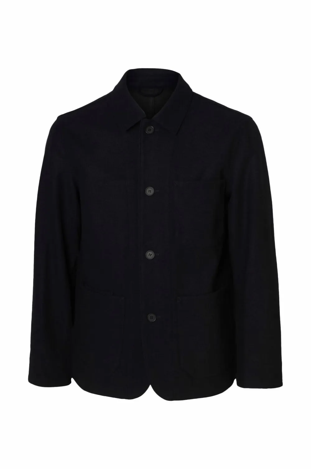 Selected HOMME Jakke slhLandon Wool Blend Navy blazer Best