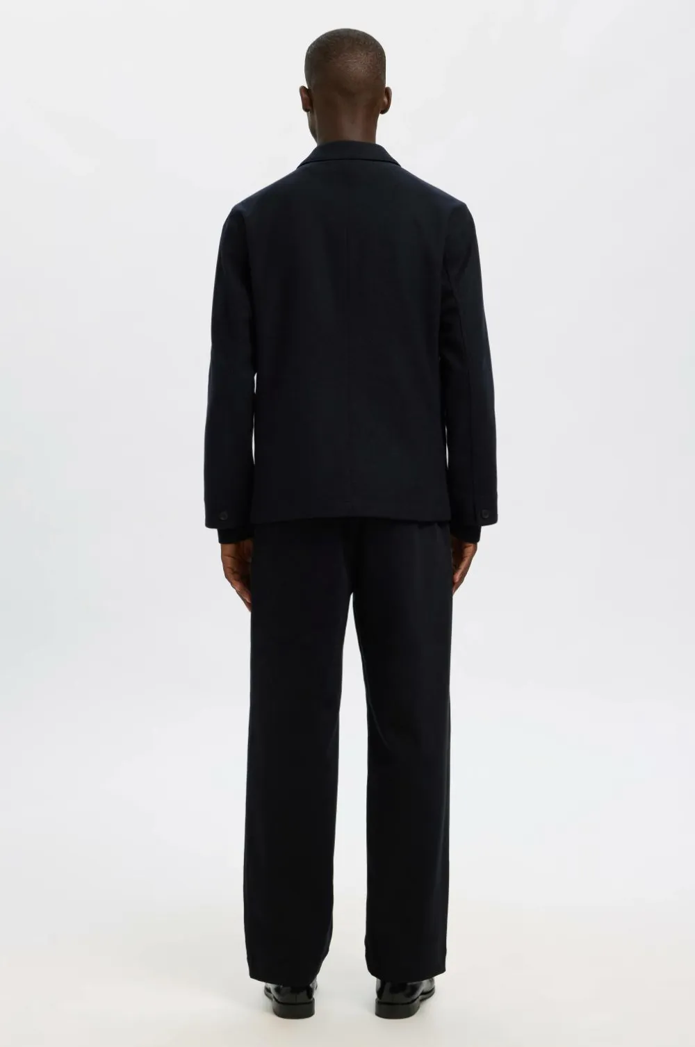 Selected HOMME Jakke slhLandon Wool Blend Navy blazer Best