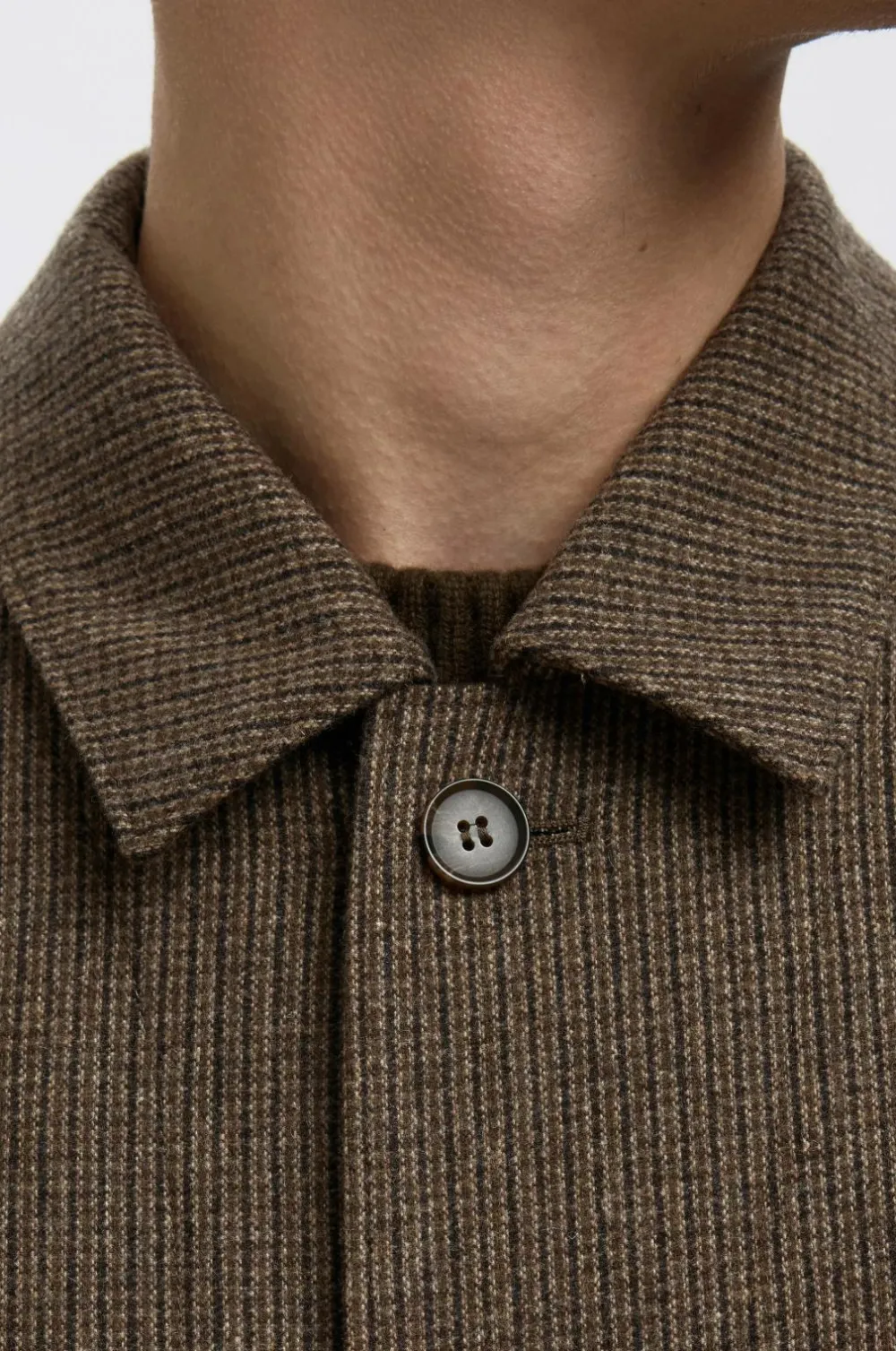 Selected HOMME Jakker & Frakker>Jakke slhLandon Wool Blend Morel