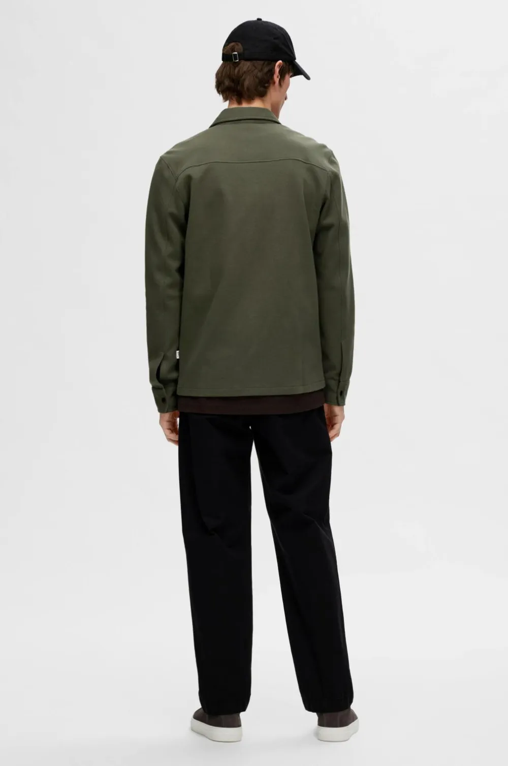 Selected HOMME Skjorter|Jakker & Frakker>Overskjorte slhJackie Sweat Jacket Forest night
