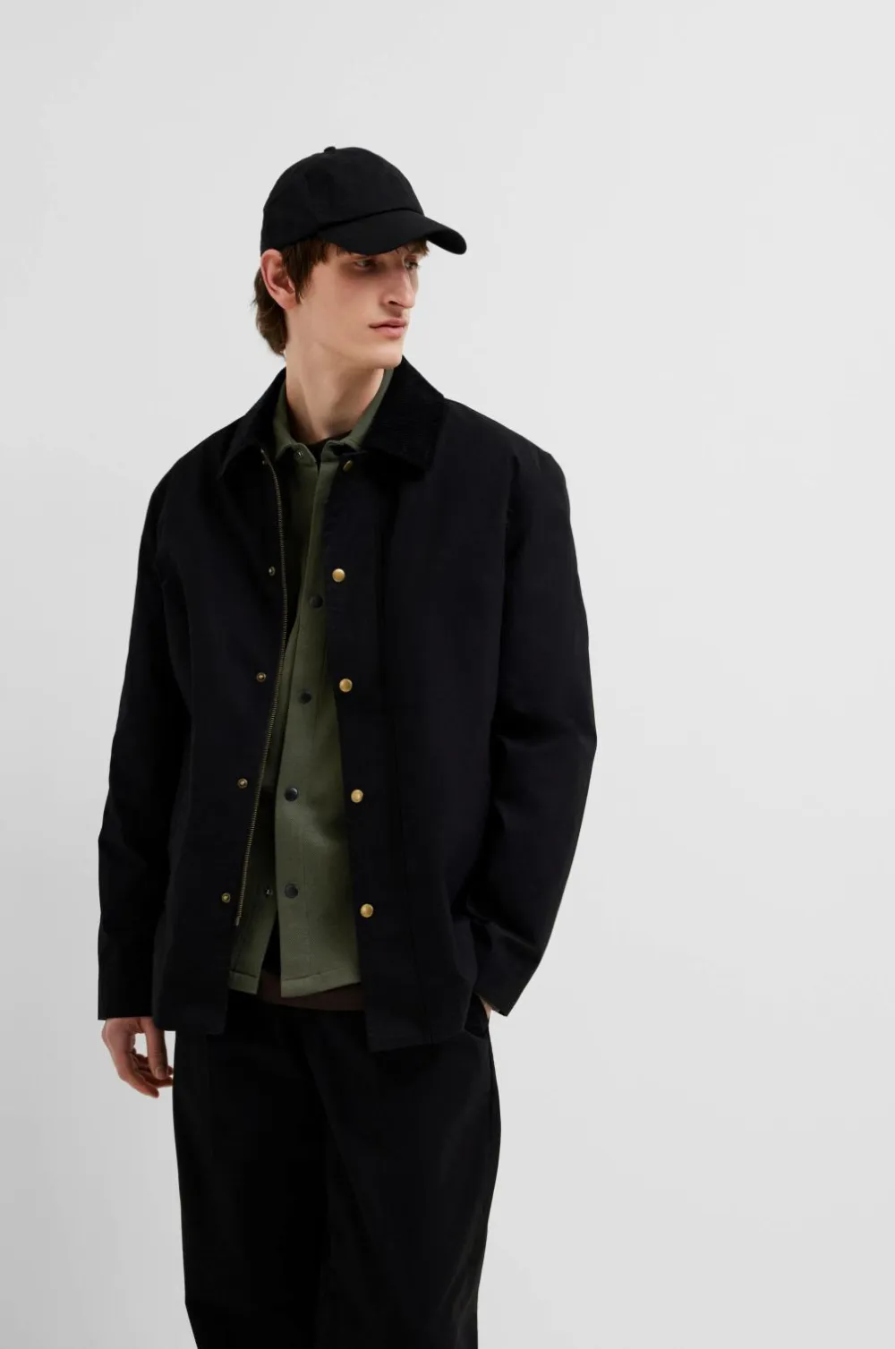 Selected HOMME Skjorter|Jakker & Frakker>Overskjorte slhJackie Sweat Jacket Forest night