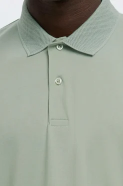 Selected HOMME Poloshirt slhFave Button SS Polo Aqua gray New