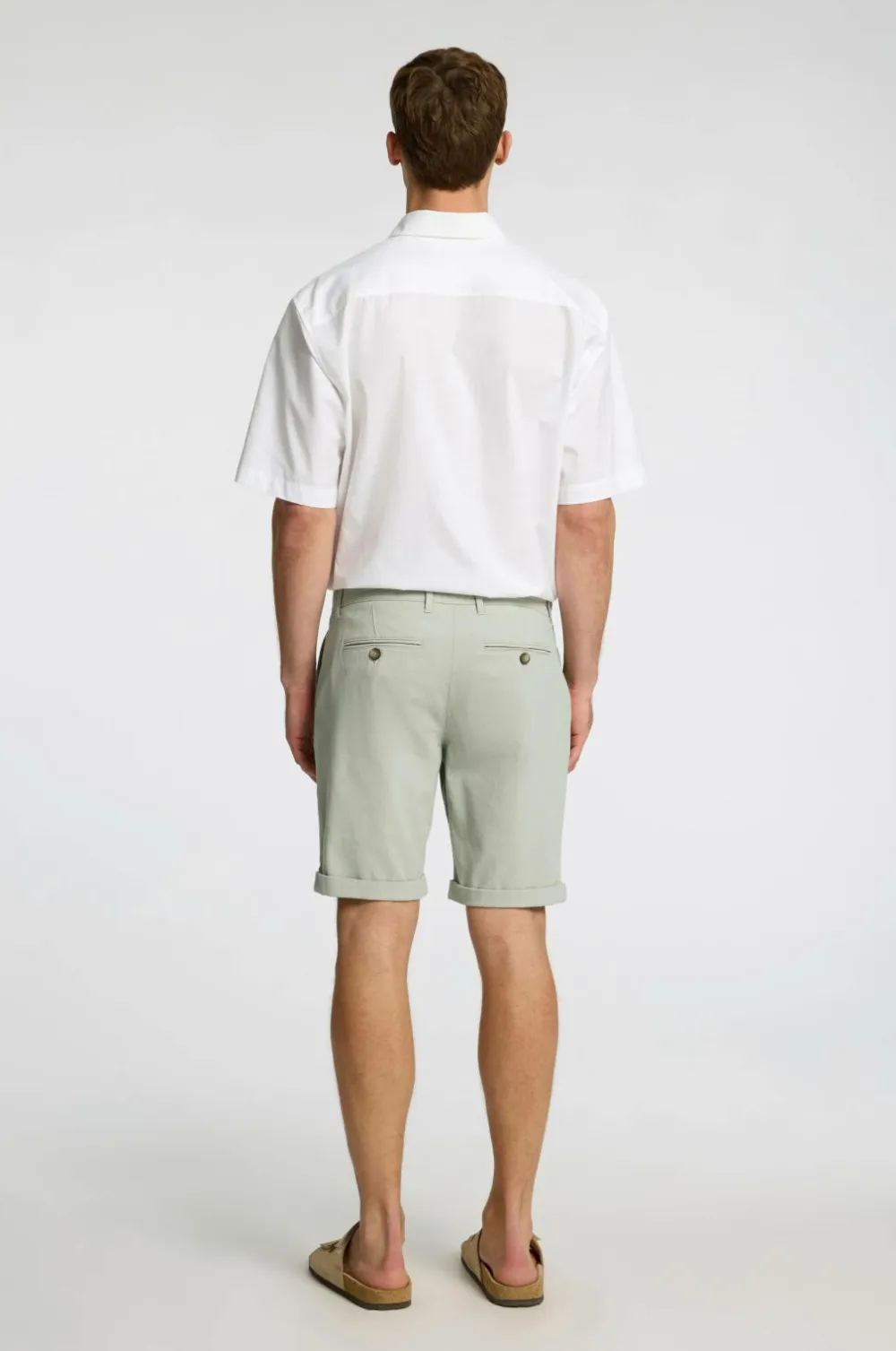 Selected HOMME Shorts>Shorts slhSlim-Luton Flex Iceberg green