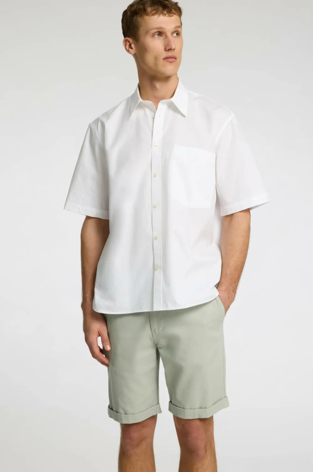 Selected HOMME Shorts>Shorts slhSlim-Luton Flex Iceberg green