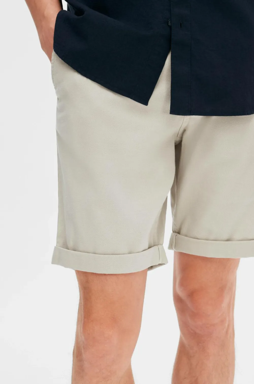 Selected HOMME Shorts>Shorts slhSlim-Luton Flex Pure cashmere