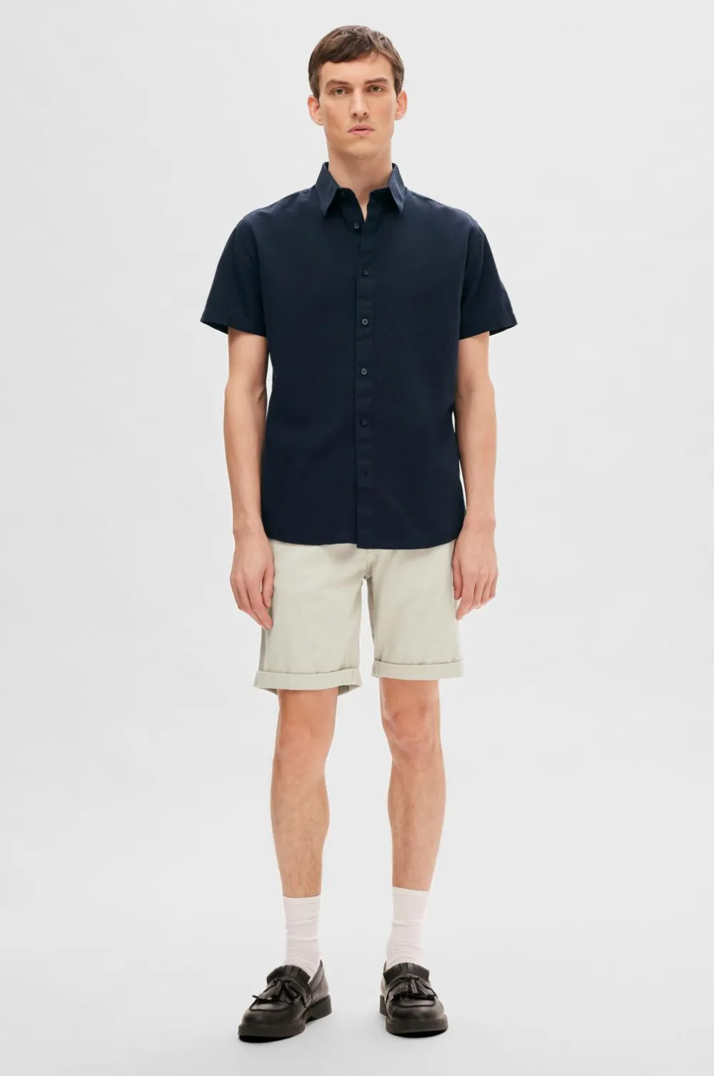 Selected HOMME Shorts>Shorts slhSlim-Luton Flex Pure cashmere