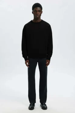 Selected HOMME Sweatshirt slhRelaxluke LS Sweat Crew Neck Black