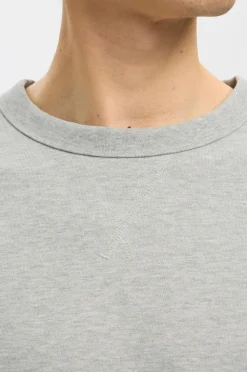Selected HOMME Sweatshirt slhRelaxluke LS Sweat Crew Neck Light grey melange Best