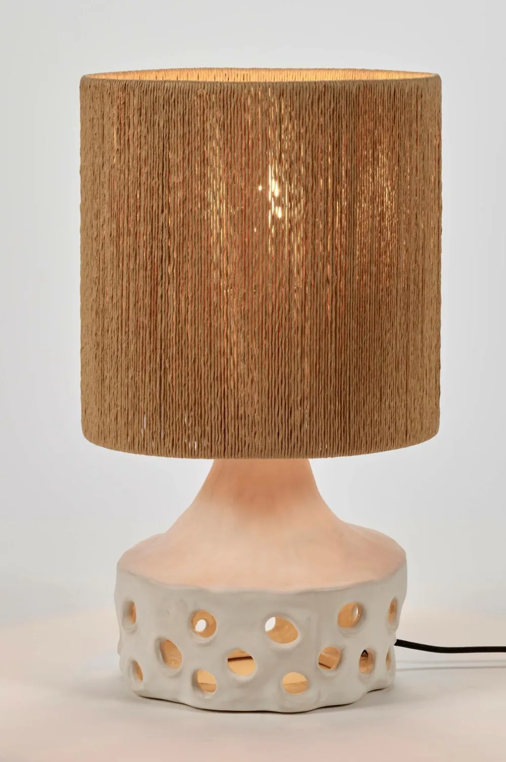 Serax Bordlamper>Bordlampe N°2 - Oya By Sophie Casier Beige mørkebrun