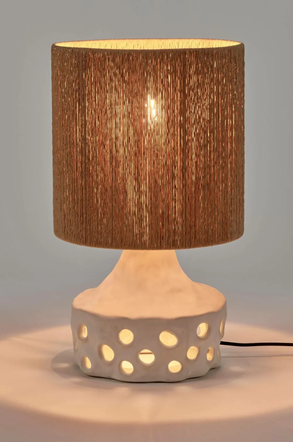 Serax Bordlamper>Bordlampe N°2 - Oya By Sophie Casier Beige mørkebrun